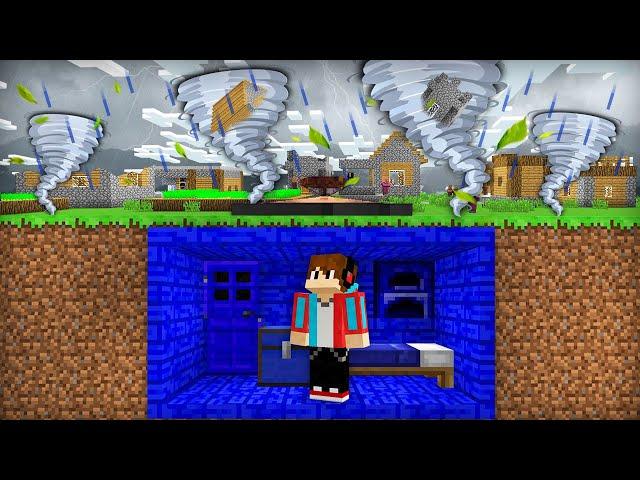 КАК МНЕ ПЕРЕЖИТЬ ТОРНАДО В МАЙНКРАФТ | Компот Minecraft