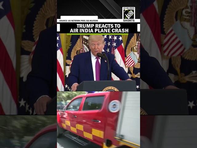 ‘Terrible…’: US President Donald Trump reacts to tragic Ahmedabad Plane Crash incident