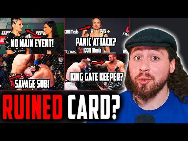 Canceled Main Event? UFC Vegas 107 Recap Blanchfield vs Barber Post Fight Reaction & Breakdown