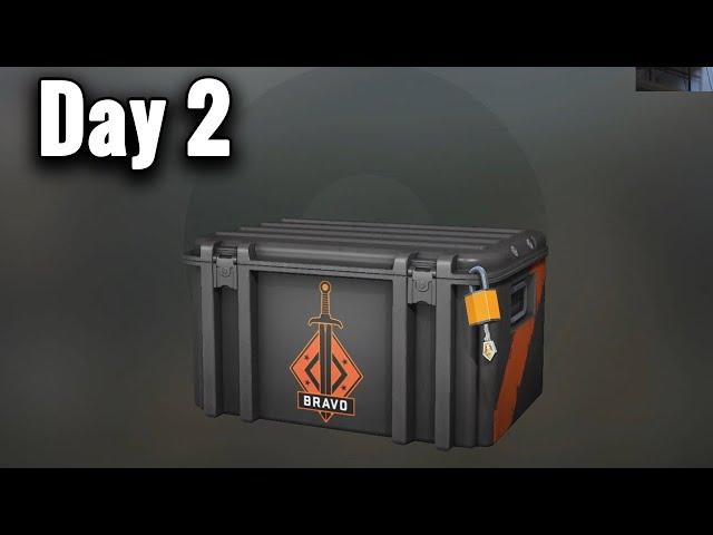 Opening a BRAVO case til I GET a Fire Serpent... DAY 2