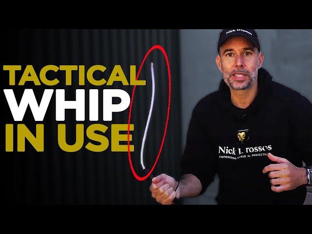 HOW to USE a TACTICAL WHIP to DEFEND YOURSELF