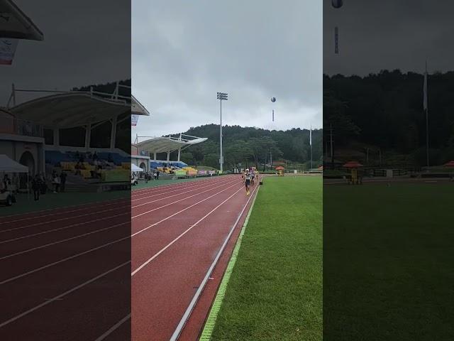 2023년 금산군 제75회 충남도민체전 육상(트랙) 일반부1500m 1위 보령시 4분25초 2위 서산시