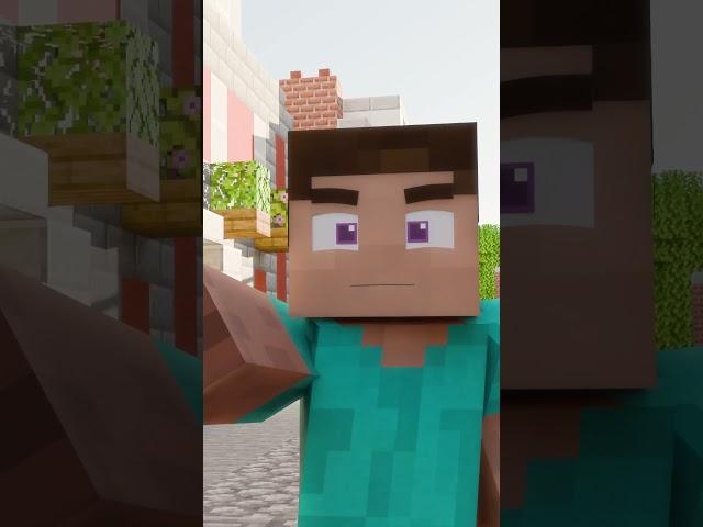 English or Spanish? (Minecraft Animation) #shorts #minecraft