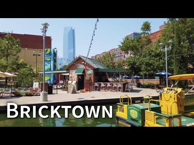 Bricktown - Oklahoma City | 4K60 Walking Tour