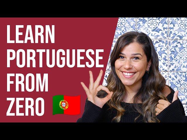 European Portuguese for Beginners | How to Learn from Zero (5 Easy Steps!)