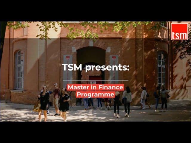 TSM Master in Finance