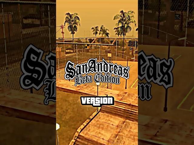 THE BETA VERSION OF GTA SAN ANDREAS | WHAT COULD'VE BEEN!  #gta #gtasanandeas