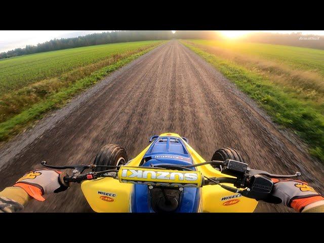 SUZUKI QUADZILLA LT500R 2-STROKE - [INSANE POWER & SOUNDS] Raw Sound 2023