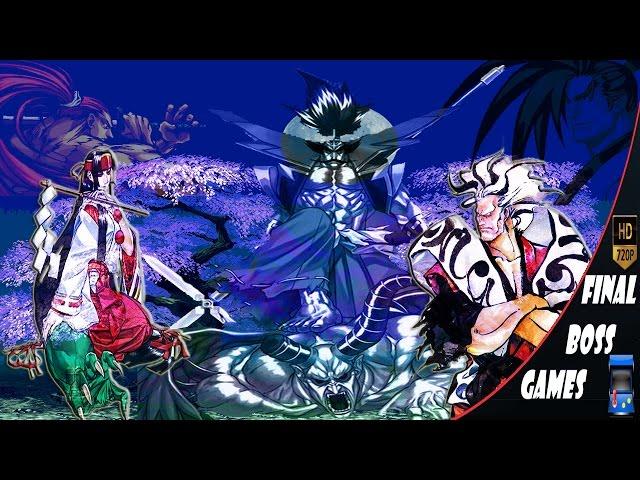 Samurai Shodown | 1-2-3-4-5-6 | All Final Bosses