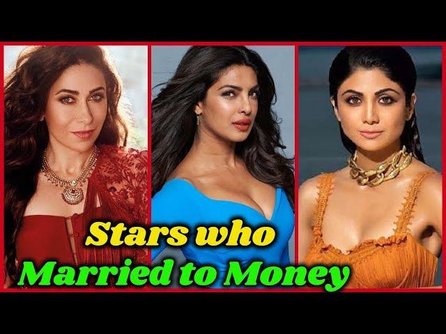 10 Bollywood Actresses Who Married for Money