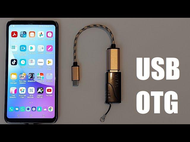 How to use a USB OTG cable in Android phones to transfer photos and other files