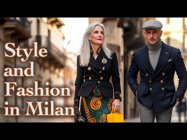 Stunning Italian Street Fashion. Discover Milan’s Best Fall Looks. Luxury Fashion VLOG