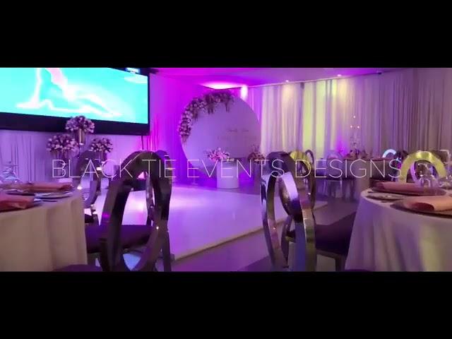 Décor video with Blacktie Events Design |Events Video