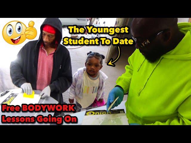 How To Do Bodywork - Dent Repair On A Car - SprayWayCustoms Auto Body & Paint School Training DIY