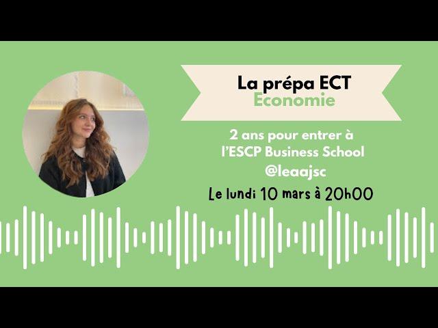 La prépa ECT