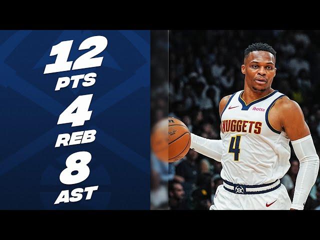 First Look At Russell Westbrook On The Nuggets  | October 4, 2024