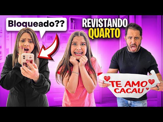 REVISTAMOS O QUARTO DA CACAU SEM ELA QUERER *descobrimos tudo