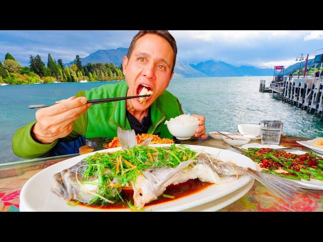 The Fish You Can ONLY Find in New Zealand!  Chinese Food + Hiking in Queenstown!!