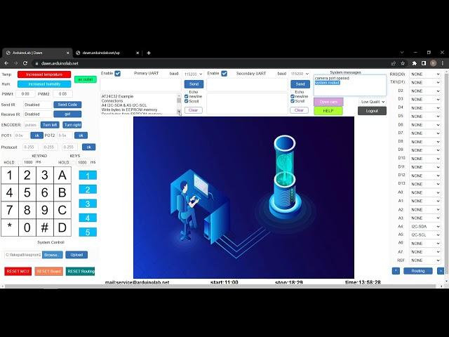 Arduino Lab | EEPROM 24C32 Example