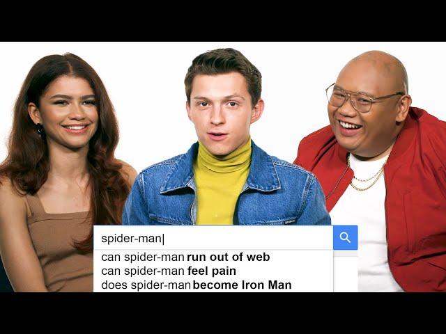 Tom Holland, Zendaya & Jacob Batalon Answer the Web's Most Searched Questions | WIRED