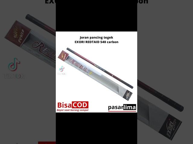 Joran pancing tegek EXORI REDTAIL 540 Carbon