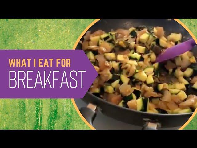 WHAT I EAT FOR BREAKFAST (It May Surprise You) | Chef AJ LIVE!