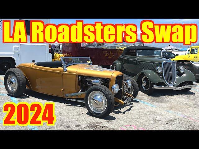 LA Roadster Show 2024 In Pomona - Swap Meet & Car Corral