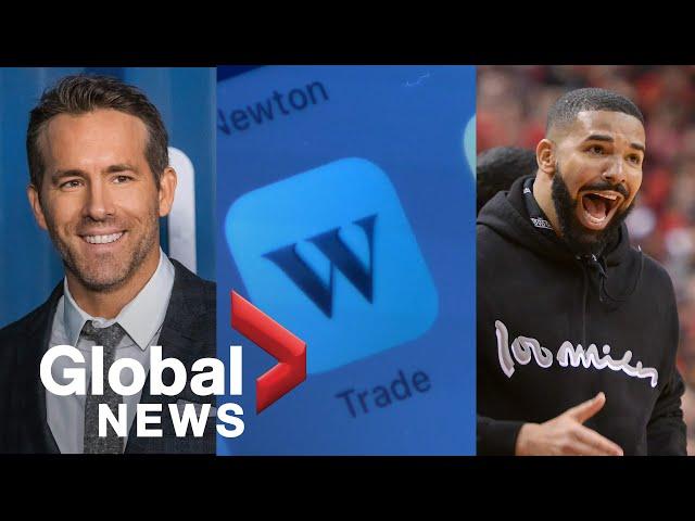 Drake, Ryan Reynolds among investors for Canadian-based Wealthsimple online trading app