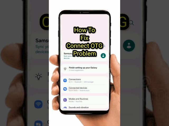 How To Fix OTG Connect Problem In Samsung | Solve OTG Connect Problem