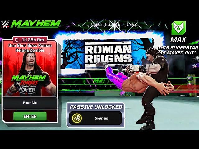 Zombie Roman Reigns one shot boss Deadman Empire WWE MAYHEM