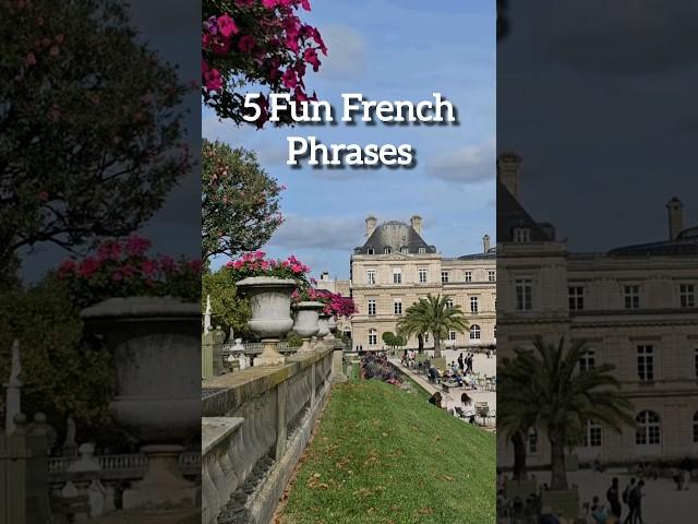 5 Fun French Phrases #paris #francevlog #francetravel