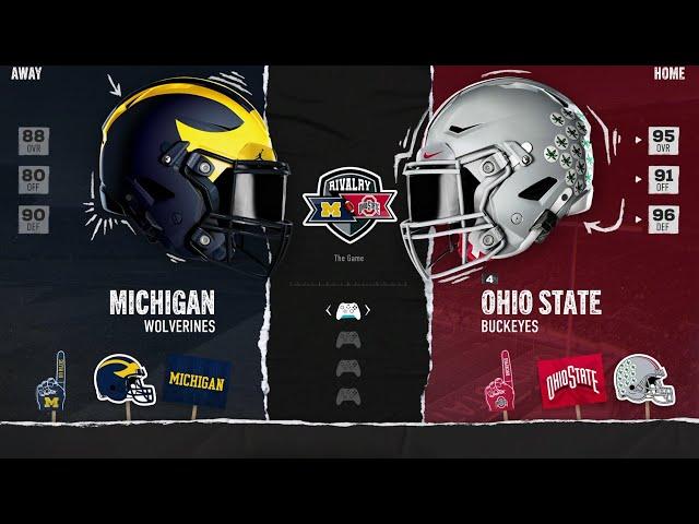 Ohio State Vs Michigan Full Game Highlights | RIVARLY: THE GAME | College Football 25 Simulation