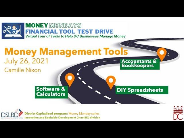 Money Mondays: Financial Tool Test Drive -- Money Management Tools 7-26-20201