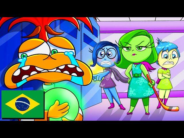 Inside Out 2 – ANXIETY: THE EARLY YEARS... | Best Clips 2024 | Inside Out 2 Animation