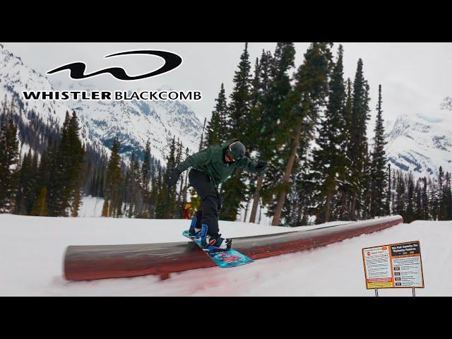 Snowboarding WHISTLER RESTORT in CANADA For My FIRST Time! (DREAM PARK!)