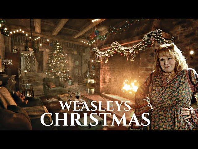  Spending Christmas Day with the Weasleys at the Burrow  Harry Potter inspired Ambience & Music