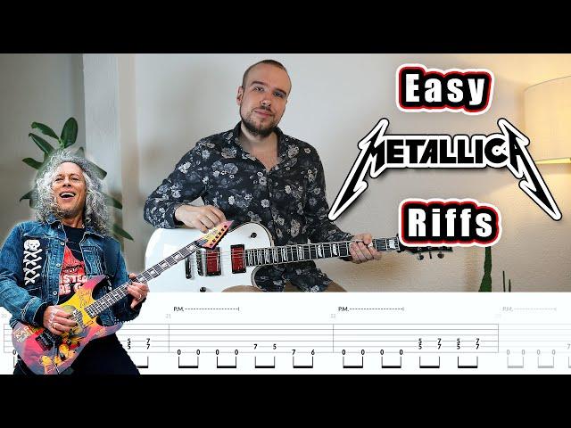 10 Easy Metallica Guitar Riffs for Beginners (with Tabs)