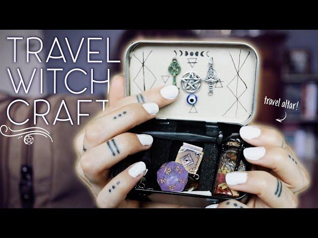 Traveling with Witchcraft: what's in a witch's bag? (plus witch tips for on-the-go!)
