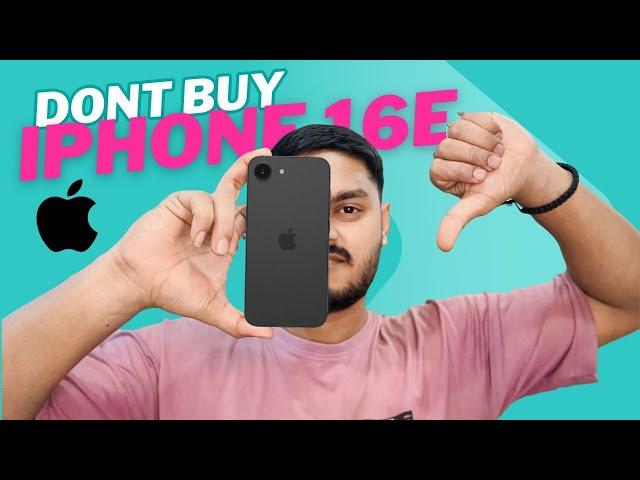 iPhone 16e Unboxing & First Look  | Dont buy Before watching this video