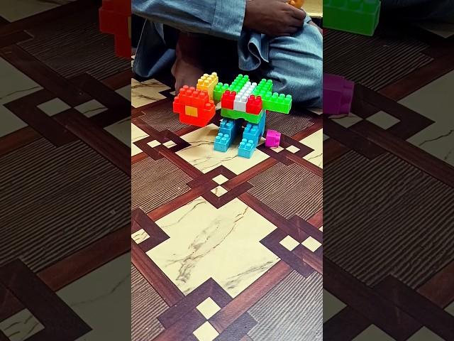 how to make satisfying lego blocks Lest make new robot   #shorts #shortsfeed #lego #buildingblocks