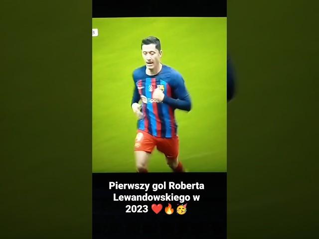 Pierwszy gol Roberta Lewandowskiego w 2023 roku!  | FC Barcelona / 