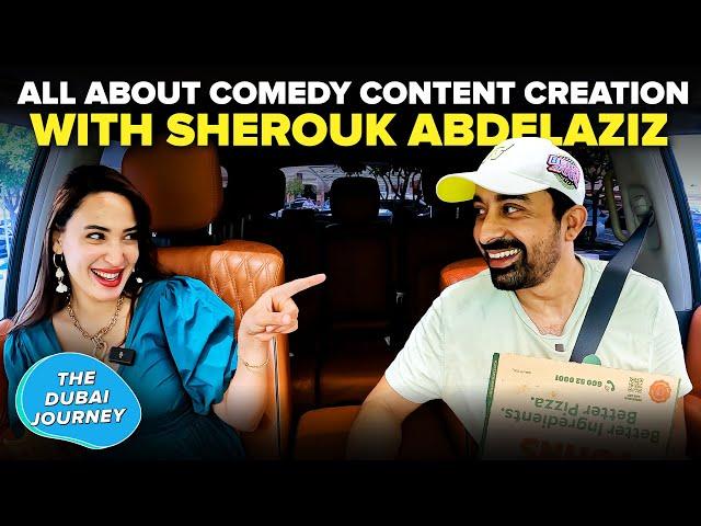 Exploring Dubai, Eating Papa Johns Pizza with Sherouk Abdelaziz | The Dubai Journey| Rannvijay| EP14