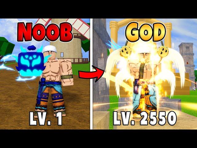 Rumble Awakening Noob to Pro Level 1 to Max Level 2550 and Fully Awakening Angel V4 in Blox Fruits!