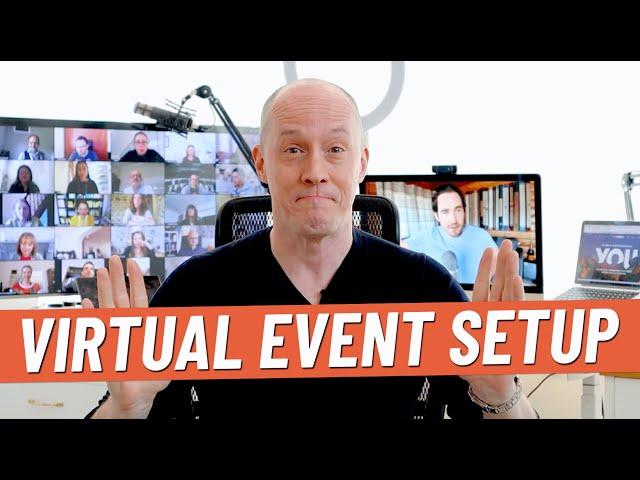 Virtual Event Tech Setup (Every Piece of Kit!)