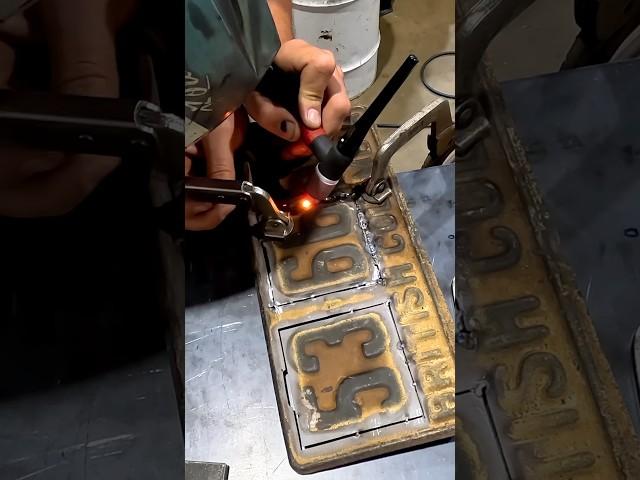 *RESTORING 1929 Vintage Number Plate 