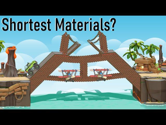 Can You Beat Poly Bridge 3 With Minimum Length Materials?