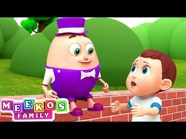 Humpty Dumpty Sat On A Wall  + Many More Nursery Rhymes | Meeko's Family