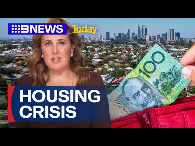 Housing affordability in Australia is officially the worst on record | 9 News Australia