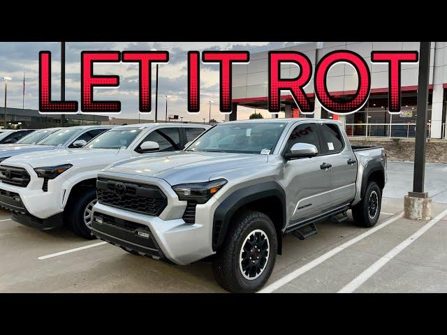 Greedy Toyota Dealership…Can’t Sell Toyota Trucks WHY?