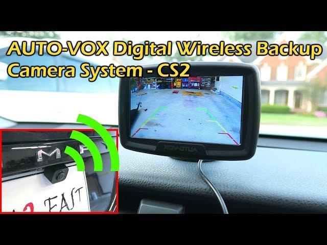 AUTO-VOX Digital Wireless Backup Camera Install - Model CS2